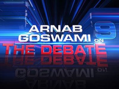 The Debate With Arnab Goswami @ 7.30 PM